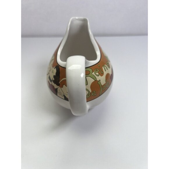 Sango Cabaret Sugar and Creamer Set 4870 Ceramic Stoneware French 1995‎ No Lid - Picture 4 of 10